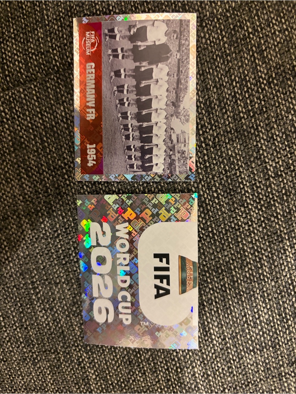 adidas White/Silver FIFA World Cup 2026 Sticker Pair
